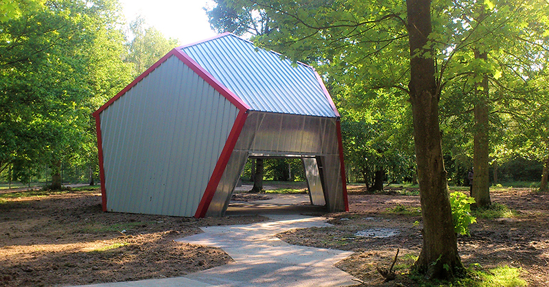 bâtiment dodécahédrique